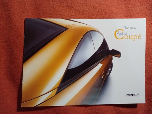 Brochure catalogo opel astra - brochure,