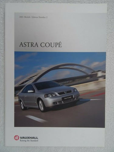 Brochure vauxhall astra coupè - astra,