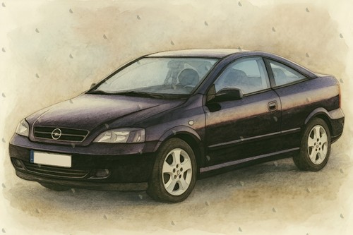 Opel astra coupe - opel, bertone
