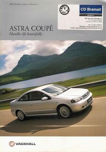 Vauxhall astra coupe - coupe, 2001-2002