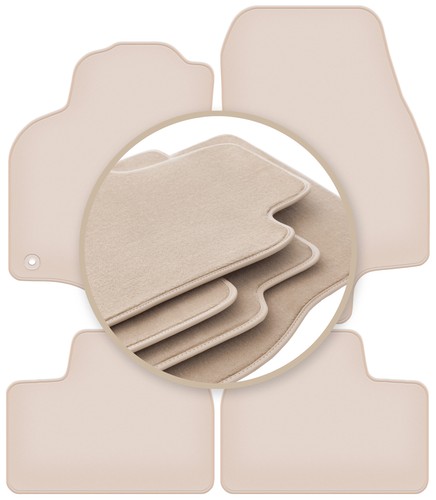 Tappetini beige premium - premium, per