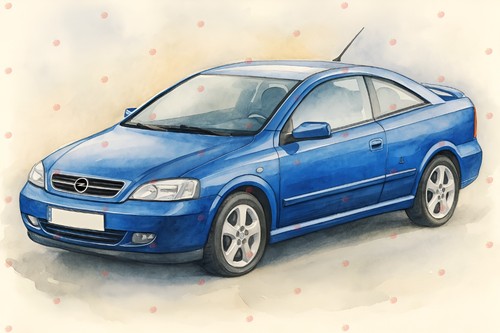 Opel astra coupe bertone - astra,