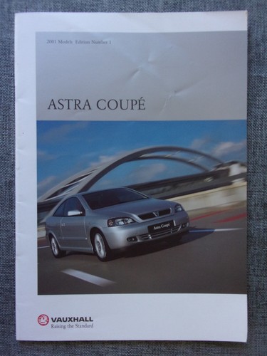 Vauxhall astra coupe - astra, 2001